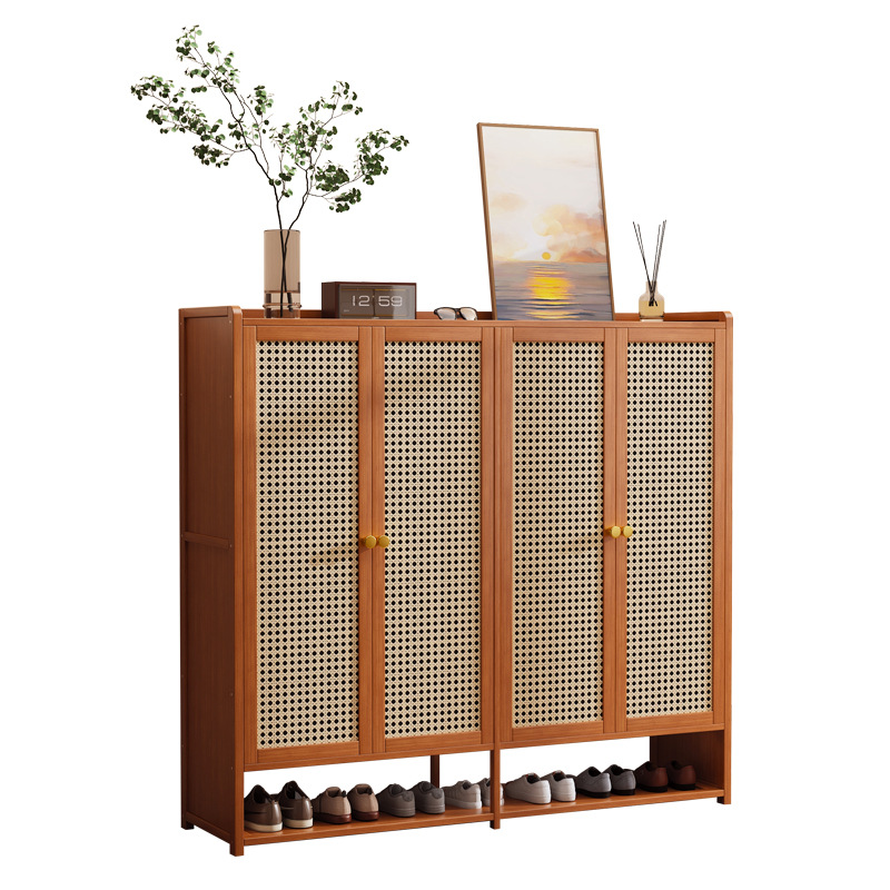 Shoe cabinet door a batch of household entry economical indoor multi-layer simple dust-proof space-saving shoe rack