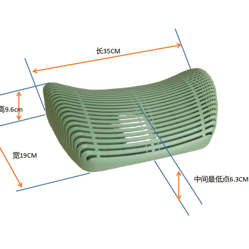 Neck Protection Cooling Pillow, Summer Cooling Office, Home Cervical Spine Pillow, Car Lumbar Cushion, Nap Portable Military Training Pillow