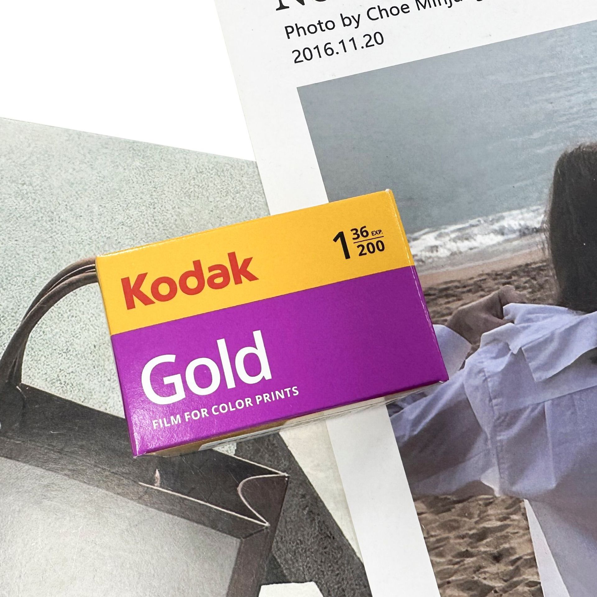 American Original Kodak 135 Gold Film Kodakgold200 Film Colorful Negative 36 Sheets Wholesale