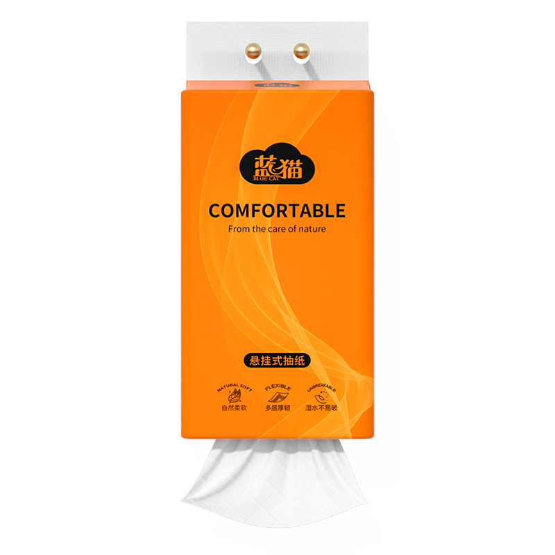 Large Bag Bottom Toilet Paper Hanging Paper Towel Extra Volume Thickeneded 2 Large Packs Wholesale Affordable Paper Towel