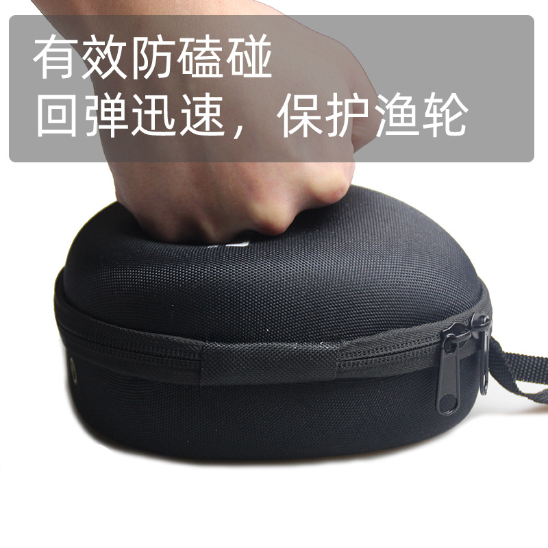 Drop-Shaped Fishing Reel Bag Raft Wheel Spinning Wheel Drum Accessories Fishing Gear Bag Fish Wheel Protective Cover Luya Wheel Bag