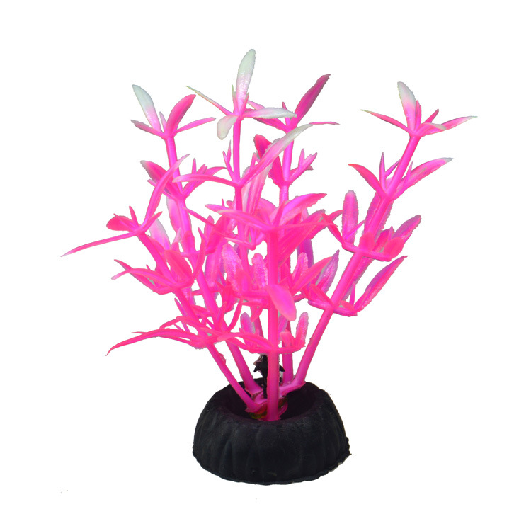 Fish Tank Fake Aquatic Plants Simulated Aquatic Plants Simulated Flowers and Plants Decoration Aquatic Landscaping Plastic Small Aquatic Plants Manufacturer Wholesale