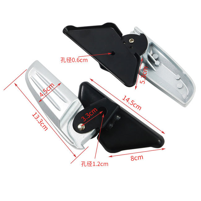 Suitable for Piaggio Vespa Motorcycle Pcx Pedal Assembly (Round Head) Lx Lxv S Rear