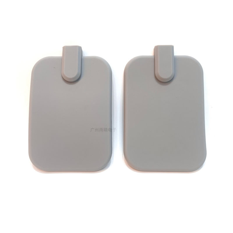 Medium frequency physiotherapy instrument three jack hyperthermia electrode plate fever acupuncture electrotherapy pulse heating therapy instrument flat accessories