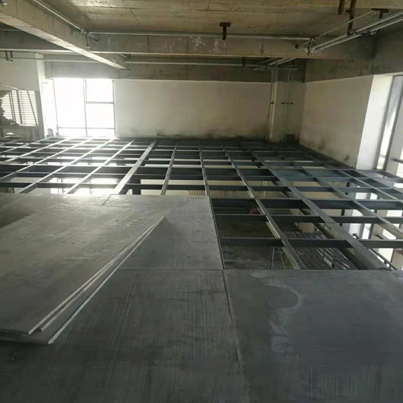 Customized Magnesium Oxide Board High Density Cement Fiber High Density Load-Bearing Board Reinforced Flame Retardant Board Partition Wall Perforated Fireproof