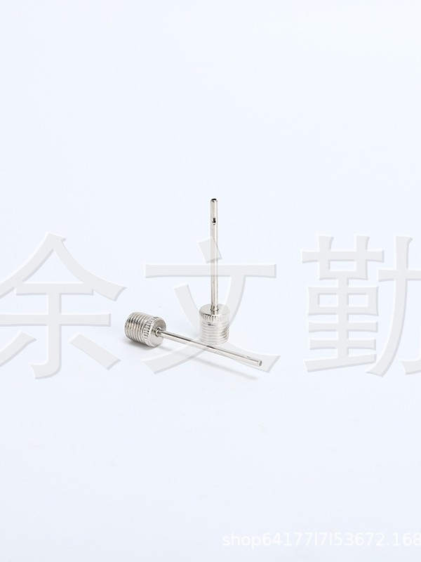 Factory direct American inflatable needle with hole metal needle football inflatable needle basketball inflatable needle ball needle air needle iron needle