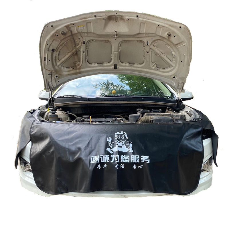 Fender Repair and Maintenance Water-Resistant Leather Fender Protective Pad Wing Panel Car Repair Protective Pad Three-Piece Set Wholesale