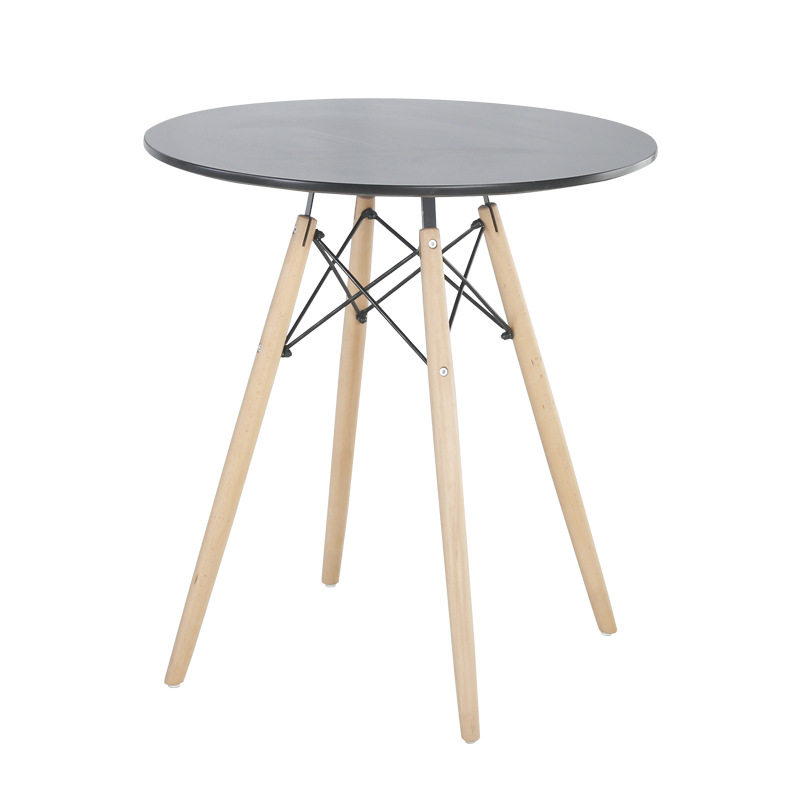 Eames Small Round Table Home Rental Dining Table Simple Small Apartment Conference Negotiation Table Milk Tea Shop Table Manufacturer