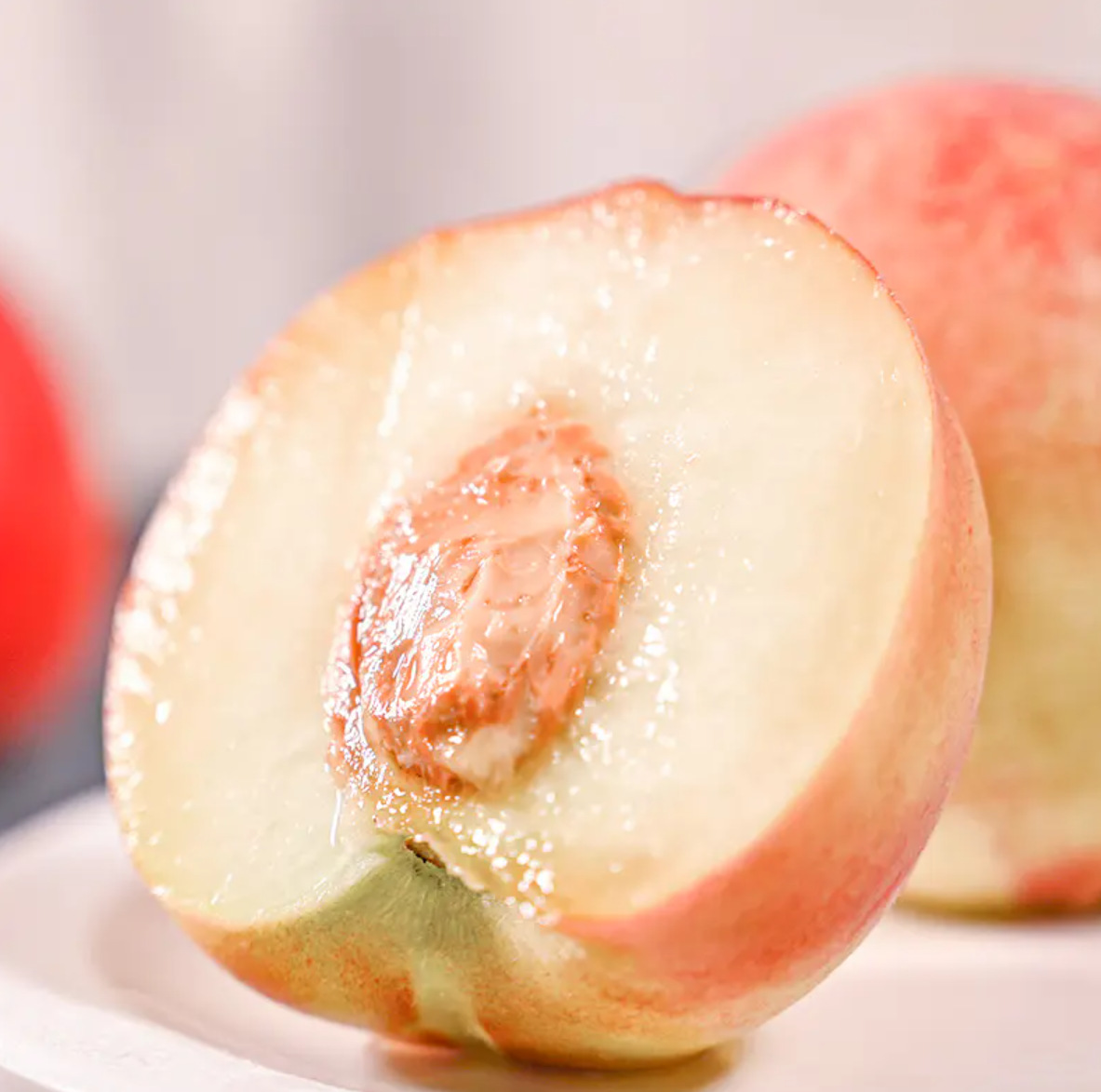 Origin straight hair fresh fruit now picked spring snow peach gold peach gold peach a generation of hair