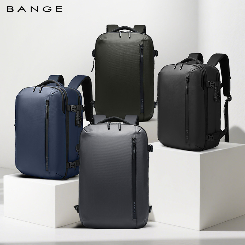Bange Travel Backpack Men's and Women's Multi-Functional Large-Capacity Luggage Bag Business Casual Men's Backpack Computer Bag