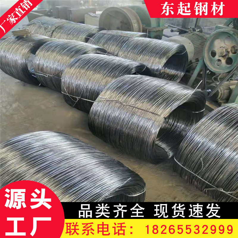 Проволока стальная пружинная No. 45, No. 55, No. 60, холоднокатаная проволока 0.7-6.0, проволока для теплиц