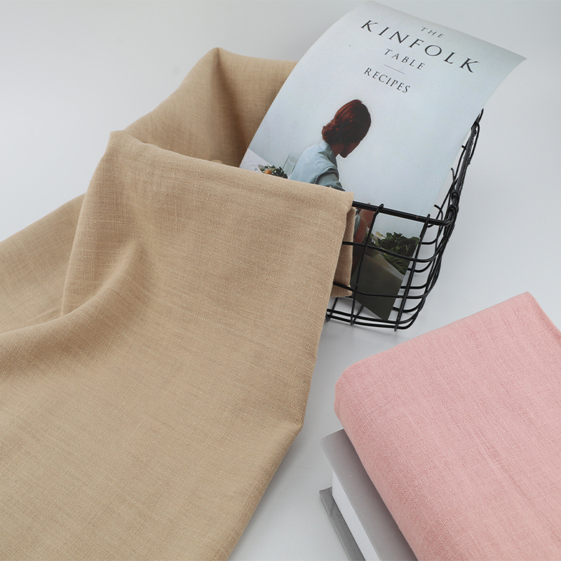 8 sticks bamboo sand wash ramie fabric retro distressed pants coat men's and women's cotton fabric ramie fabric