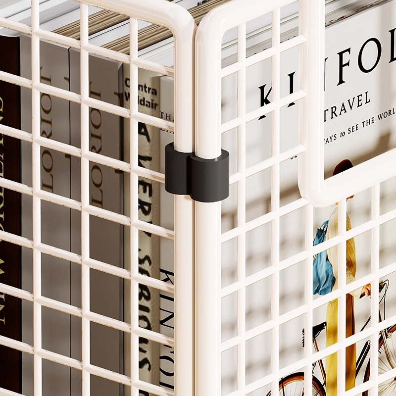 Under-Table Storage Rack Snack Bag Storage Simple Book Storage Box Wheeled Trolley Office Under-Table Bag