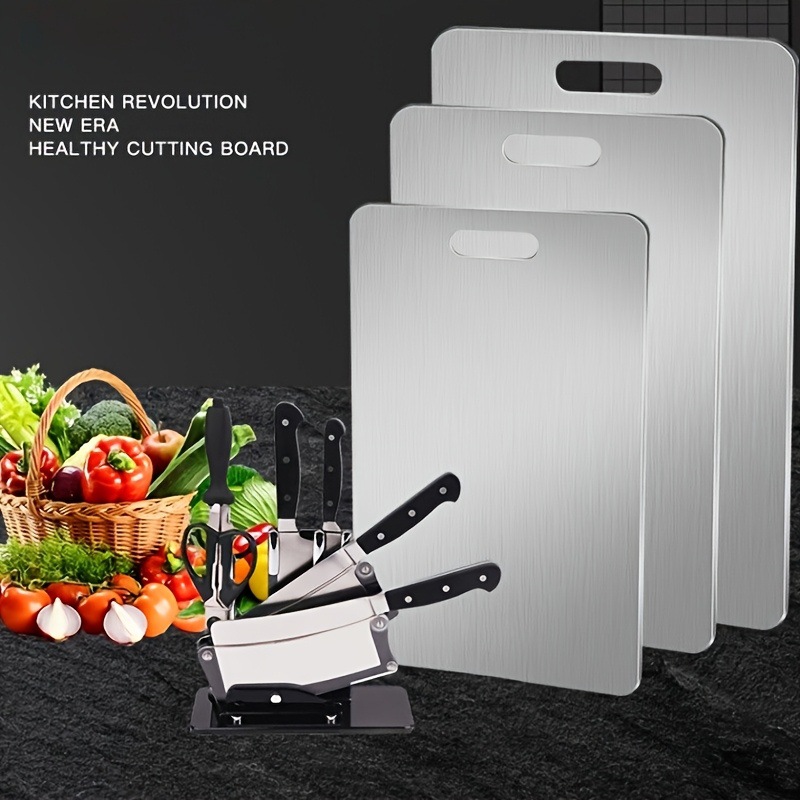 3Pcs Premium Chopping Board Set Durable Easy to Clean Cross-Border