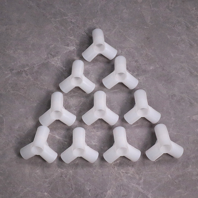 Simple wardrobe interface three-way four-way five-way cloth wardrobe joint accessories thickened reinforced plastic alloy joint