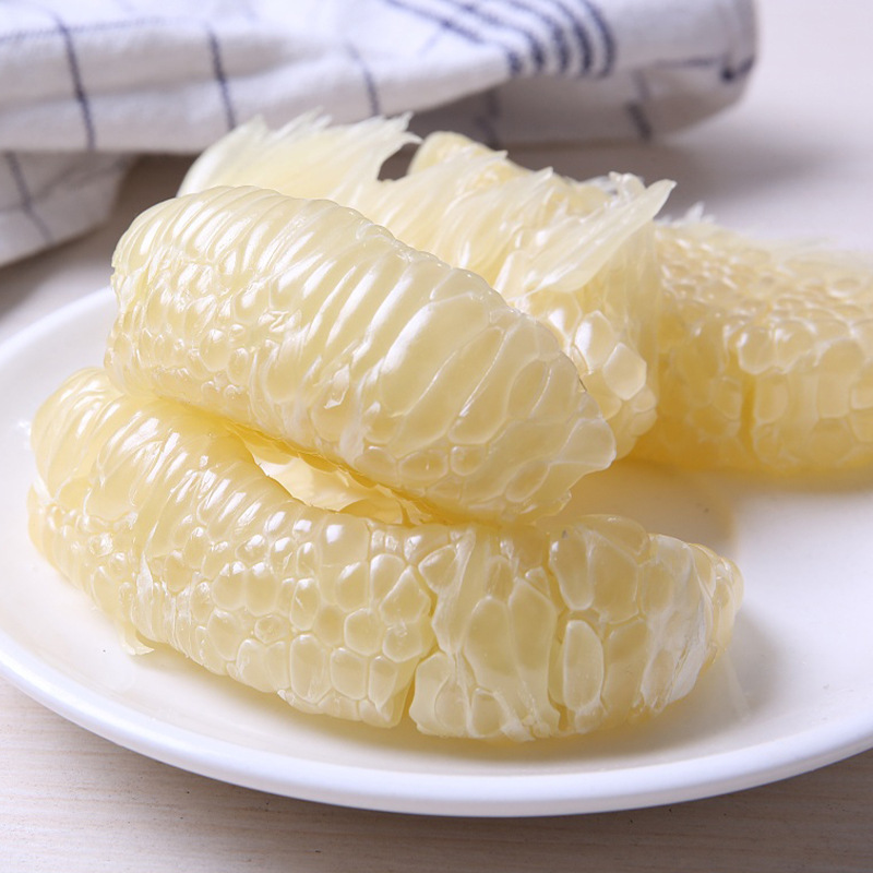 Fujian White Heart Pomelo, Fresh Seasonal Fruit, Freshly Picked, Sour, Sweet, Juicy and Delicious White Flesh Pomelo, Non-Red Heart Pomelo