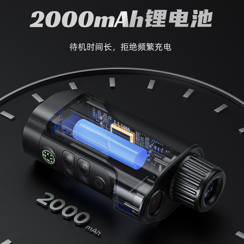 2025 Amazon Cross-Border Handheld Monocular Outdoor Night Vision Device with Complete Certification Handheld Observation Telescope Infrared