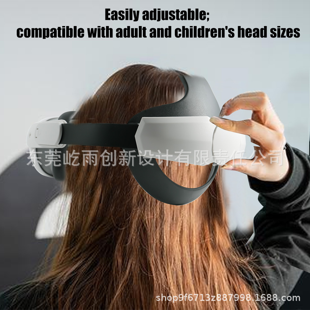 New Meta Quest3/quest3s Headband Weight Reduction Elite Helmet Non-Charged Headwear Quest3 Soft Head