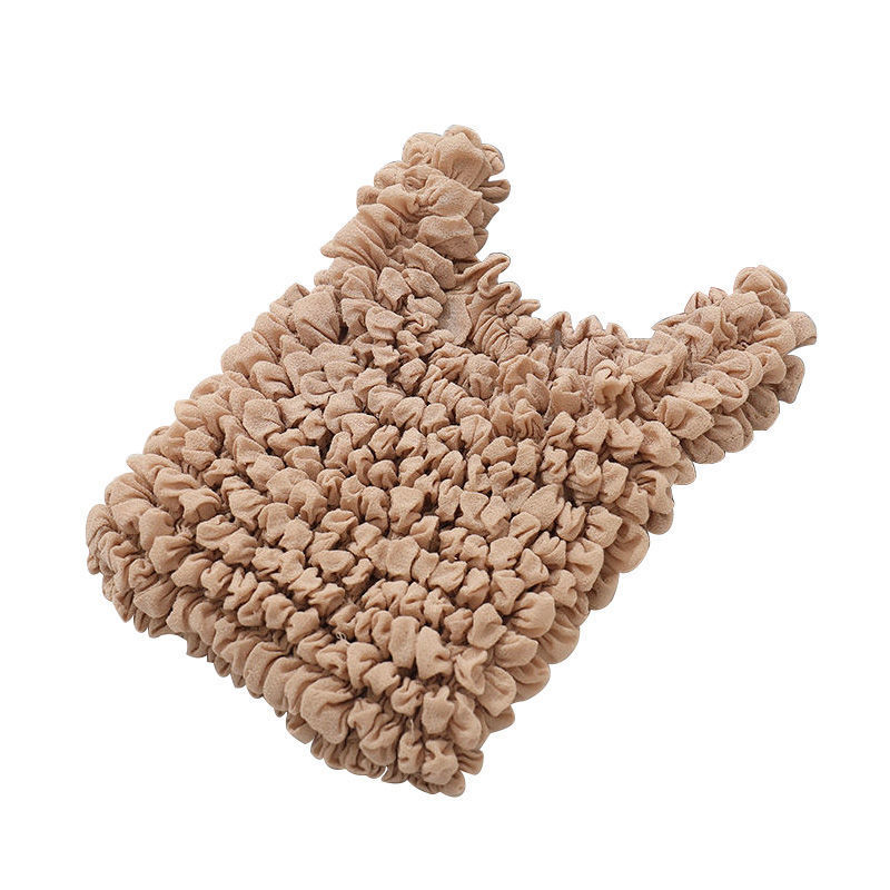 Cross-border New Inner Bag Hedgehog Bag Sanpu Bag Pineapple Bag Magic Telescopic Bubble Bag Shrinkable Pleated Portable Bag