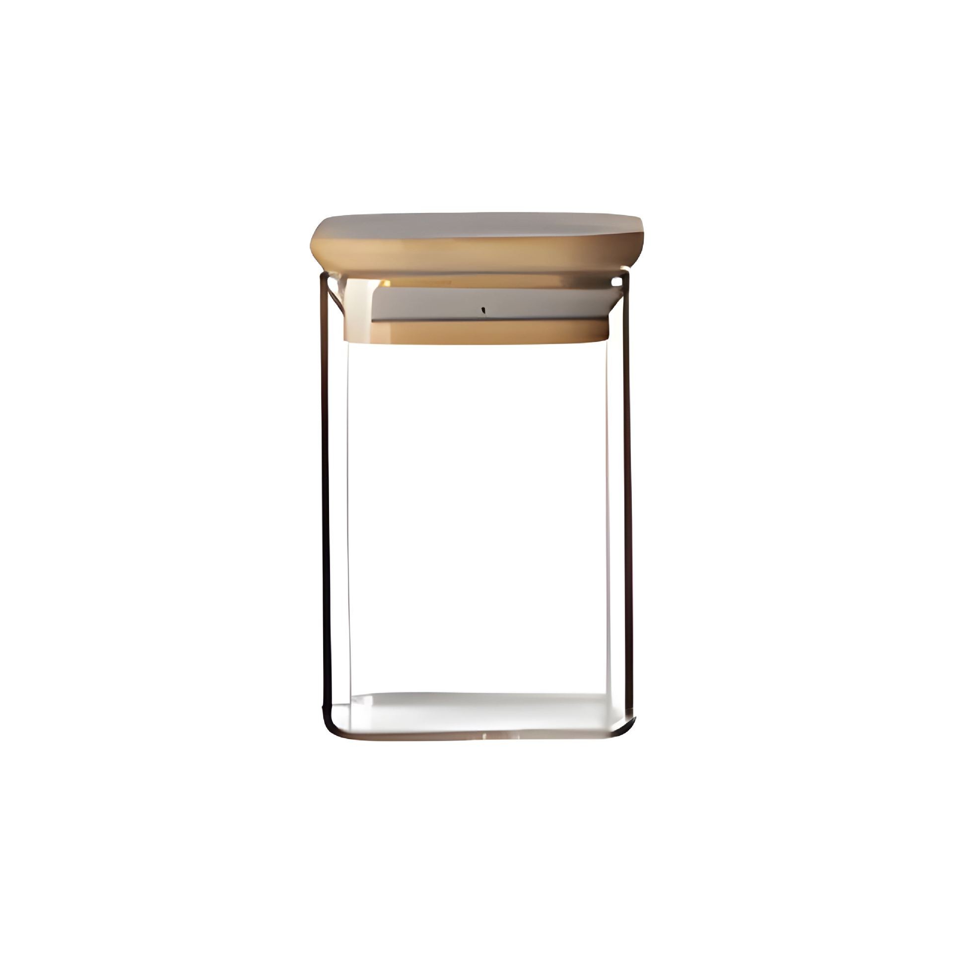 ✅ High Borosilicate Glass Storage Jar Kitchen Storage Bottle Tea Cereal Candy Bamboo Wood Lid Sealed Jar Bamboo Lid Storage