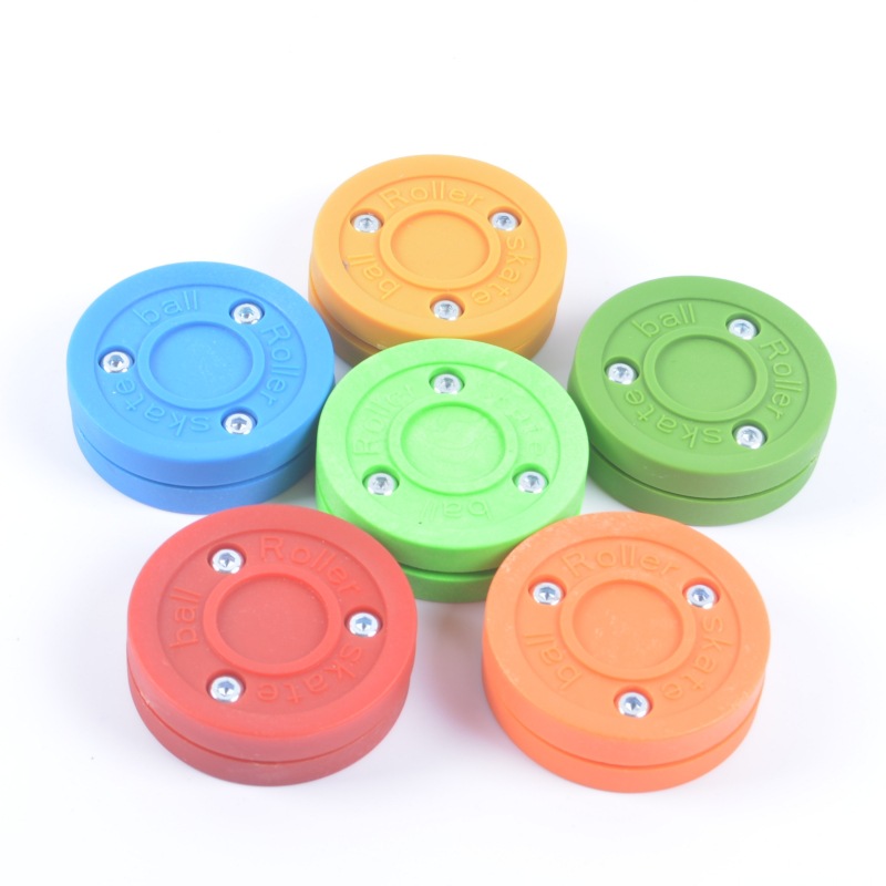 Roller skating ball training game ball cake land training ball dry land ice hockey hockey inline roller flat ball roller hockey
