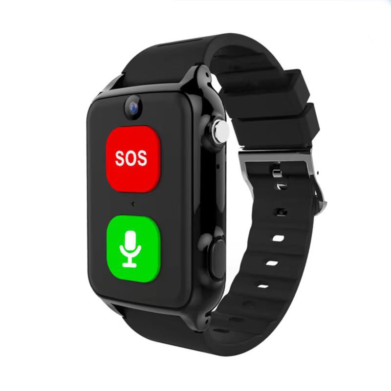 Api open for the elderly positioning bracelet anti-lost call anti-fall netcom GPS positioning heart rate waterproof