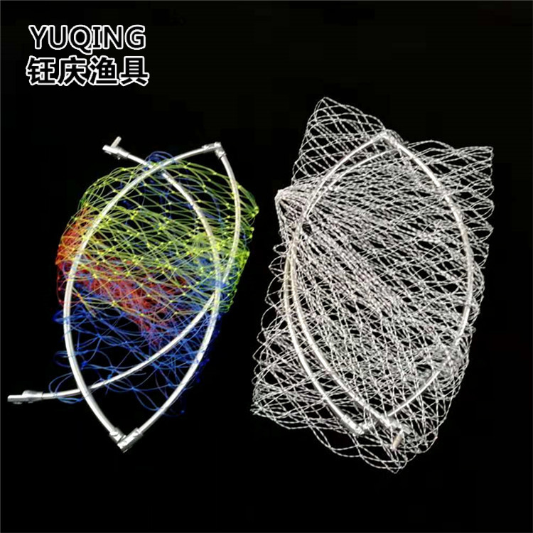 Голова сети из нержавеющей стали, складная, для рыбалки