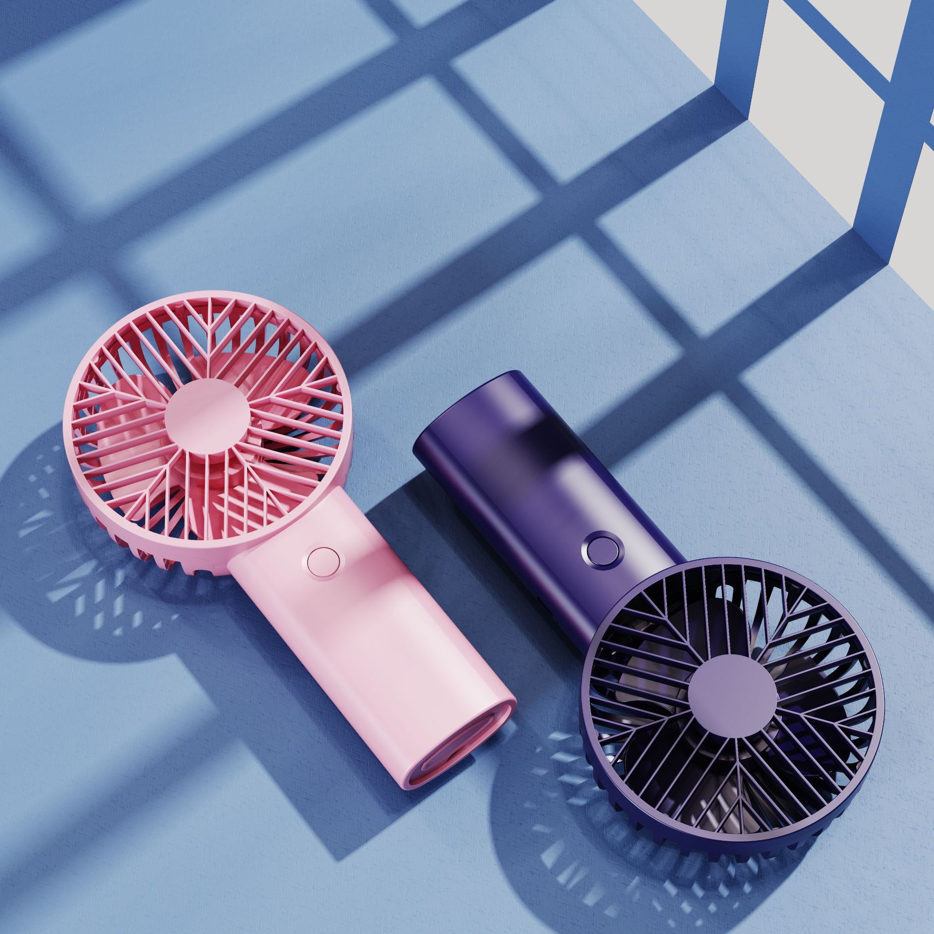 2025 New USB Handheld Fan Mini Portable Desktop Charging Small Fan with Logo Small Electric Fan