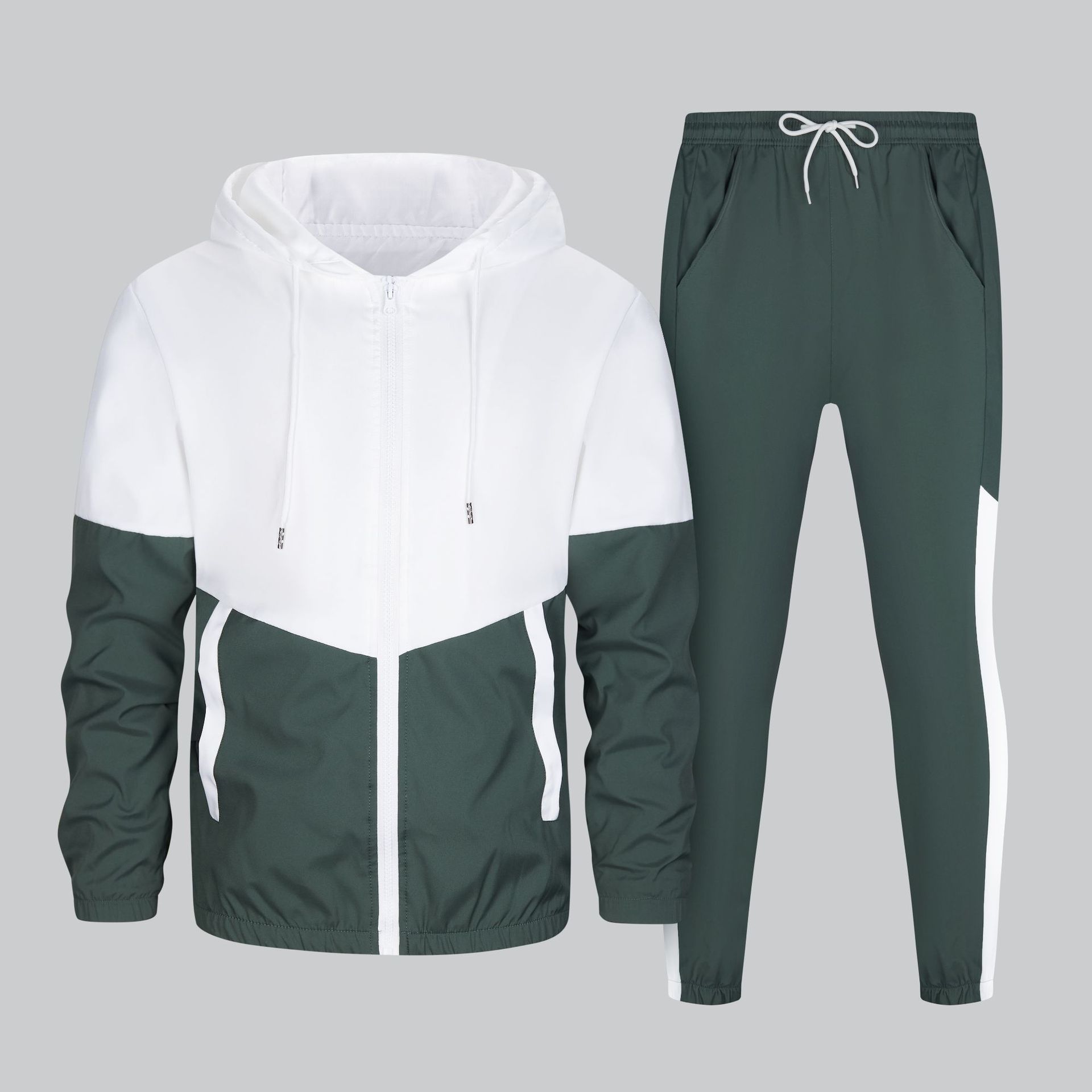 Sports suit Men's Spring and Autumn New Sweatshirt Running Casual Sportswear suit Men's and Women's Couple Coat Clothes