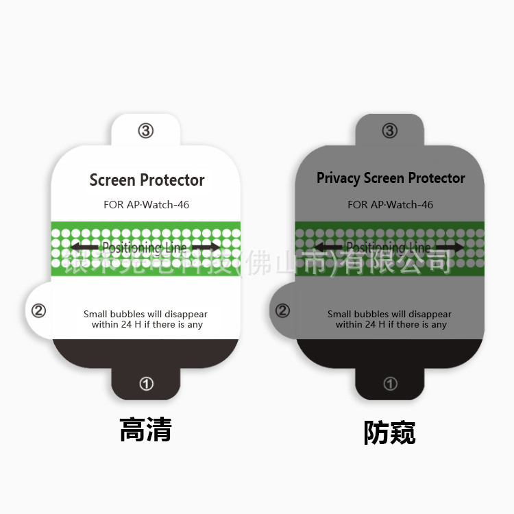 Suitable for Apple Watch Film Applewatch Ultra3 High-Definition Protective Film S11/9 Anti-Peep Watch Hydrogel Film