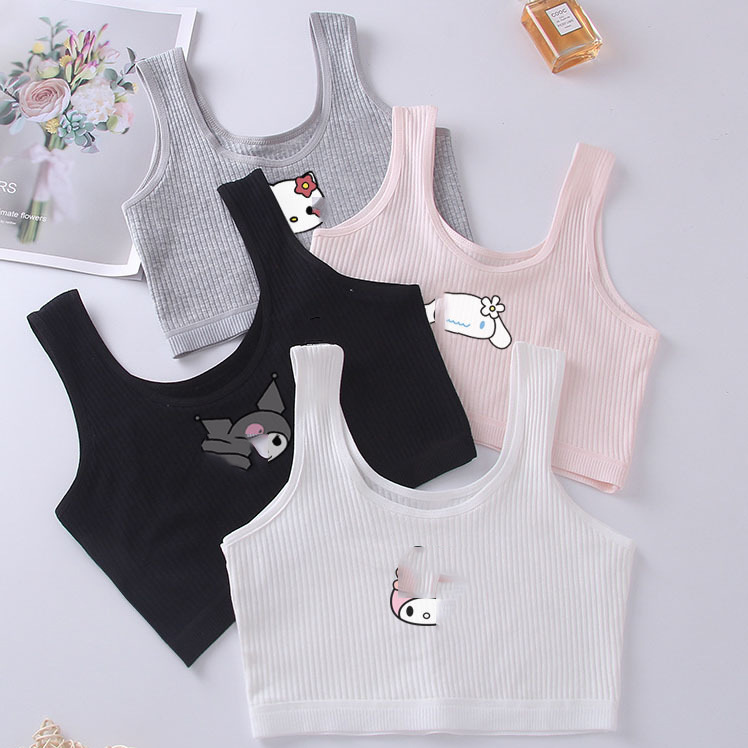 Милое новое нижнее белье для девочек 8-14 лет, майка для развития 1 этапа