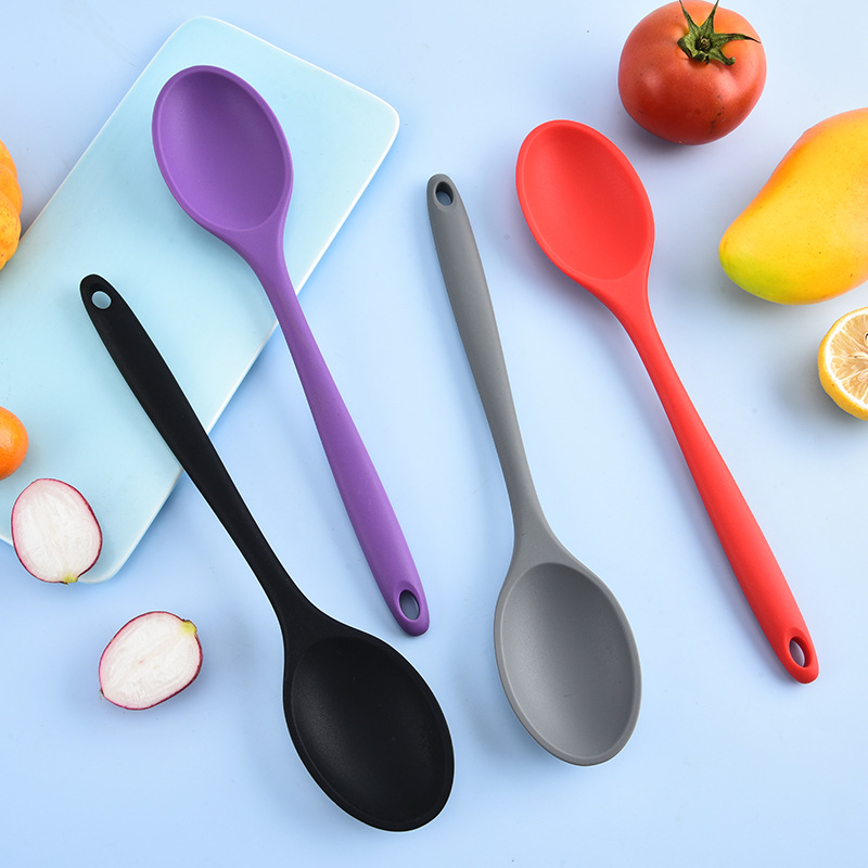 Manufacturer Customized Food Grade High Temperature Resistant Silicone Large Spoon Non-Stick Pot Special Home Kitchen Cooking Silicone Pot