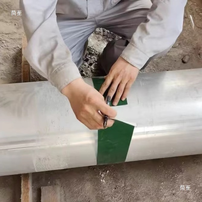 Plumber Pipe Flush Cutting Circle Mouth Paper Marking Cutting Welder Riveter Fitter Plumber Marking and Setting Out Tool