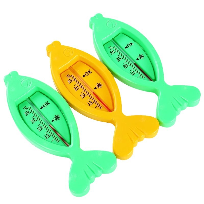 Cute Small Fish Thermometer Home Temperature Measurement High Precision Daily Life Pendant Cartoon Home Indoor Hygrometer