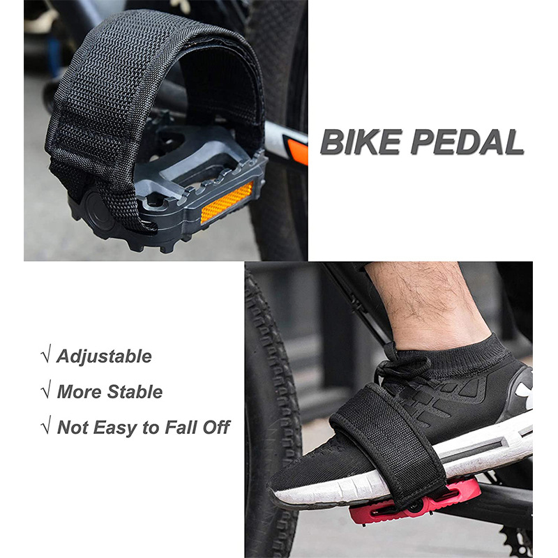 Wholesale outdoor riding pedal foot cover dead flying bicycle pedal fixed beam foot belt pedal dog mouth foot cover