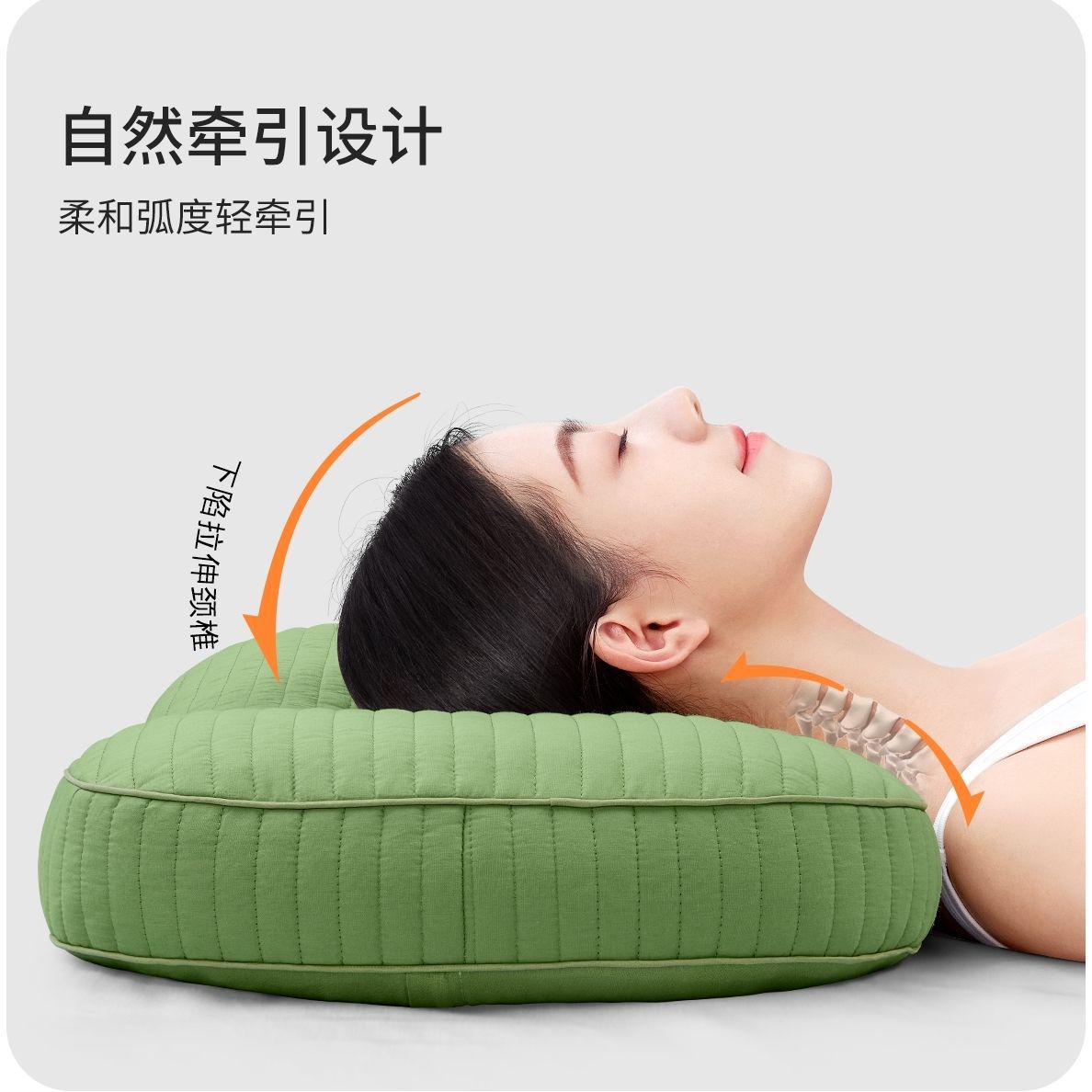 Full Buckwheat Shell Pillow Helps Sleep and Protects Cervical Spine Adult Male Summer Cassia Seed Pillow Core Small Whole Head Hard Pillow for Nap