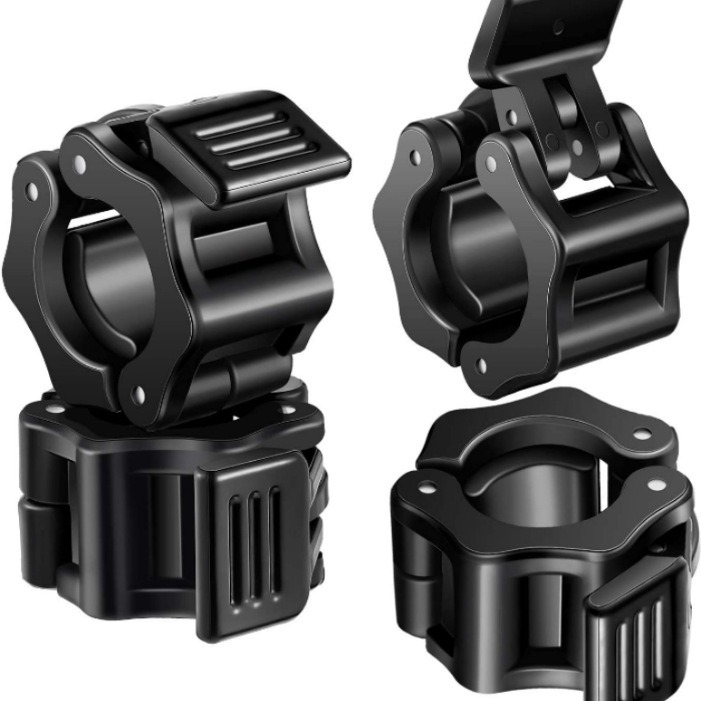 Dumbbell barbell bar fixing buckle 2.5 2.8 3.0cm nut plastic quick clip Spring non-Austrian bar