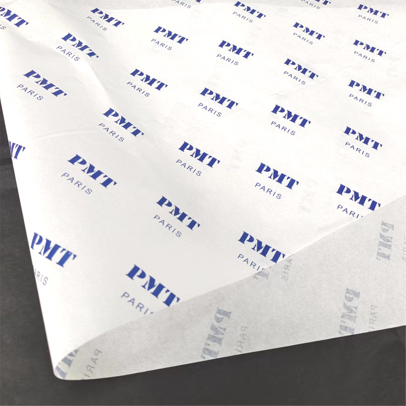 30g Sydney Paper Printing Customized Thick Textured Single Light White Kraft Paper Printed Logo Shoes and Clothing Red Wine Packaging Paper