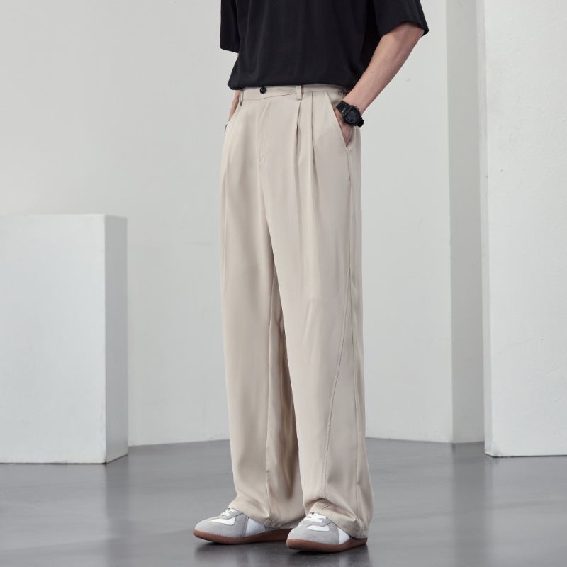 JYF-2571 Dape Straight Pants Men's 2025 Spring/Summer Fashionable plus size Japanese Dape Pants Loose Wide-leg Pants