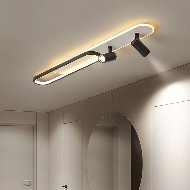 Aisle Light Corridor Light Rectangular Led Ceiling Light Modern Minimalist Scandinavian Living Room Light Study Entrance Light