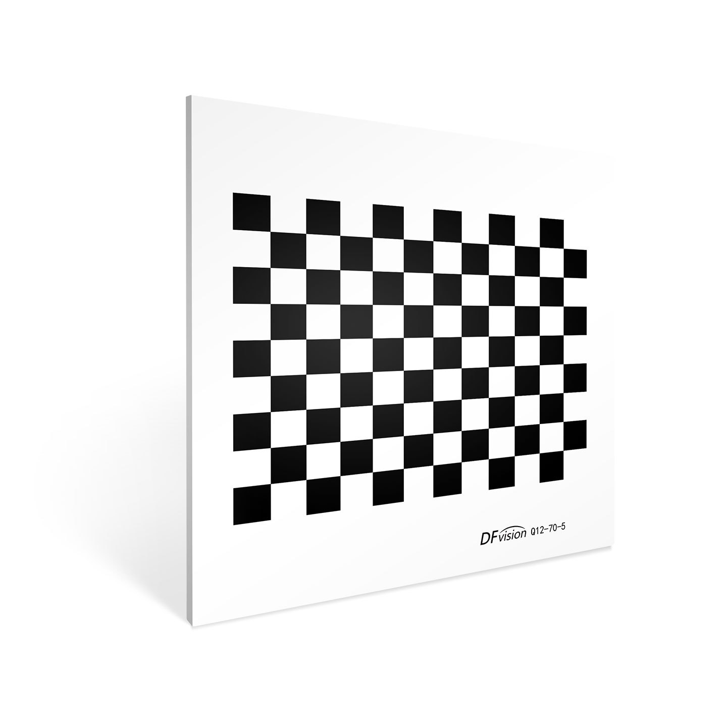 Machine Vision Checkerboard Marking Board High-Precision Diffuse Reflection 12X9 Black and White Grids Opencv Camera Marking Board