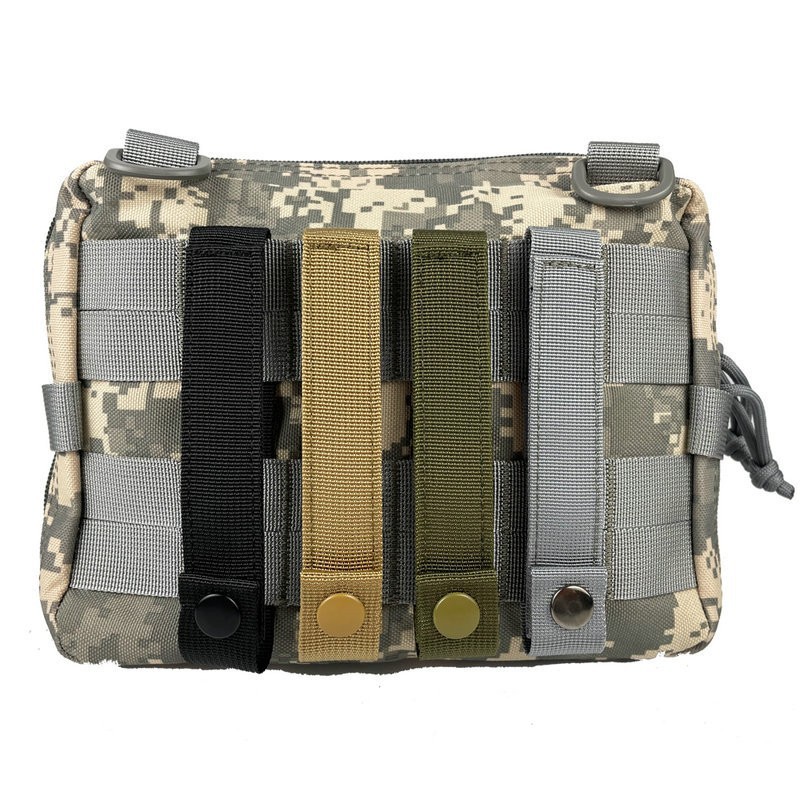 MOLLE Tactical Nylon Buckle Strap EDC Reinforcing Waistpack Medical Kit Special Buckle Strap