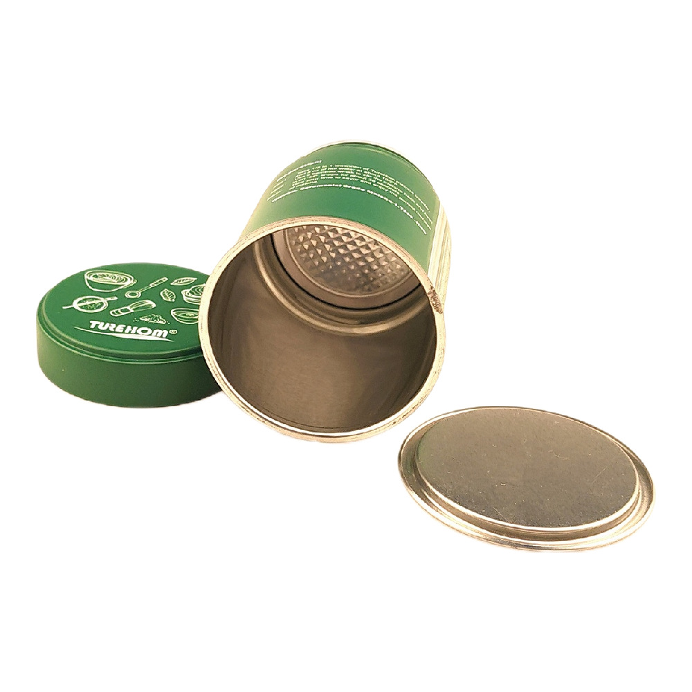 Matcha Powder Tin Can, Matcha Can 50g, Matcha Powder Tin Can, Sealed Round Tin Can, Customizable