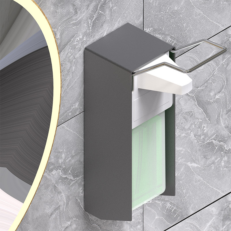Yidaisi Wall-Mounted Elbow Pressure Sterilizer Elbow Pressure Hand Sterilizer Manual Hand Sanitizer Machine Press Soap Dispenser