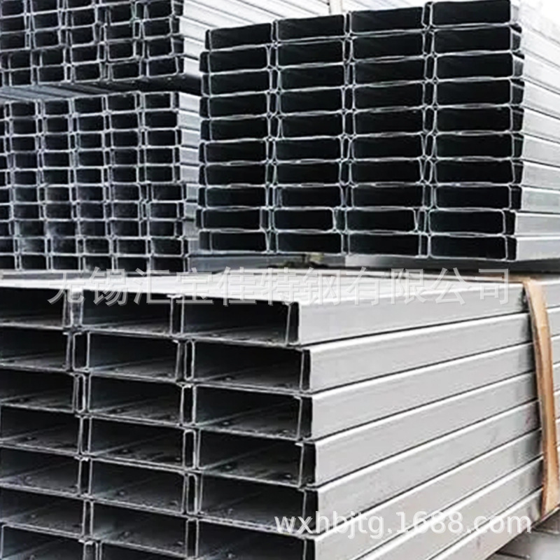 Spot Sales of 316L Stainless Steel C-Shaped Steel 304 Stainless Steel C-Shaped Steel U-Shaped Groove Punching for Stainless Steel Brackets