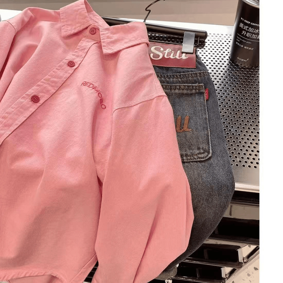 Children's clothing autumn shirt children's spring and autumn long sleeve shirt boys and girls cool top big children's autumn clothing