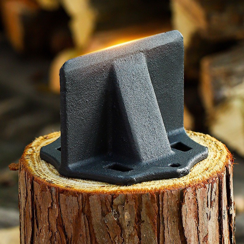 Cross-Border Independent Station Mini Small Cube Wood Splitter Portable Firewood Tip Household Farm Camping Firewood Splitter Amazon