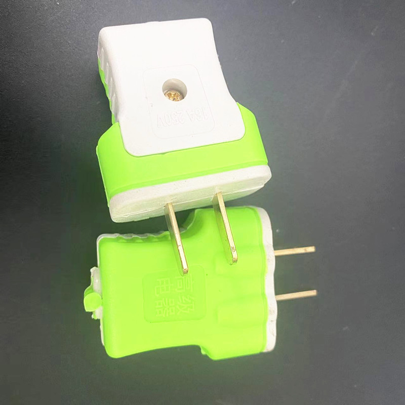 Green secondary plug T-shaped plastic anti-fall plug a yuan a Jianghu stall supply