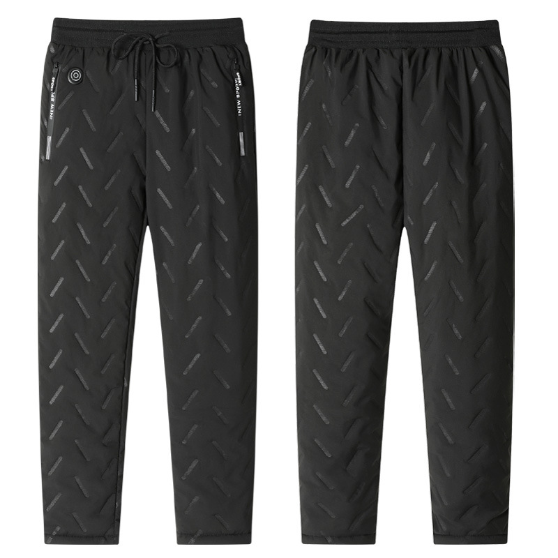 [Full Net Same Price] Waist and Knee Pants Heating Pants fleece-lined Heating Pants for Middle-aged and Elderly Electric Heating Cotton Pants