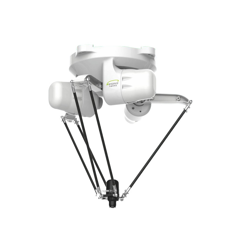 Huashengkong Delta Parallel Robot Dynamic Following Gripping and Sorting Spider Arm Factory Automation High Precision